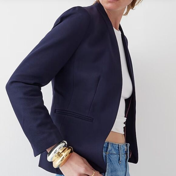 J.Crew Going-out blazer in stretch twill - Picture 2 of 7
